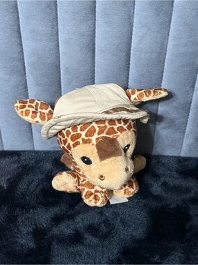💞4/$35- Fiesta Vernon Giraffe Plush Safari Hat Stuffed Animal Zoo Wildlife Toy